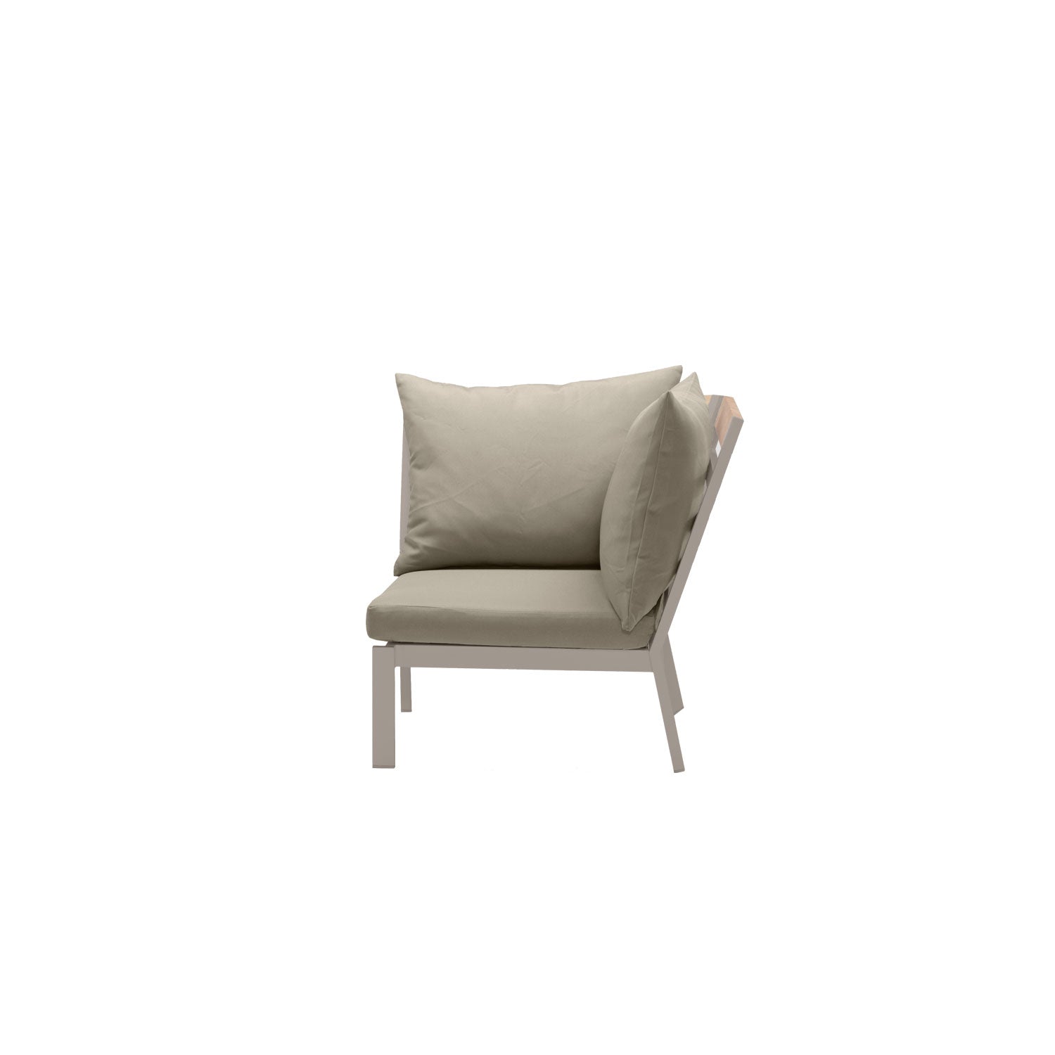 Abacus Alu Corner Taupe - Olefin Taupe