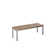 Abacus SS Backless Bench - L130 - 2 Seater