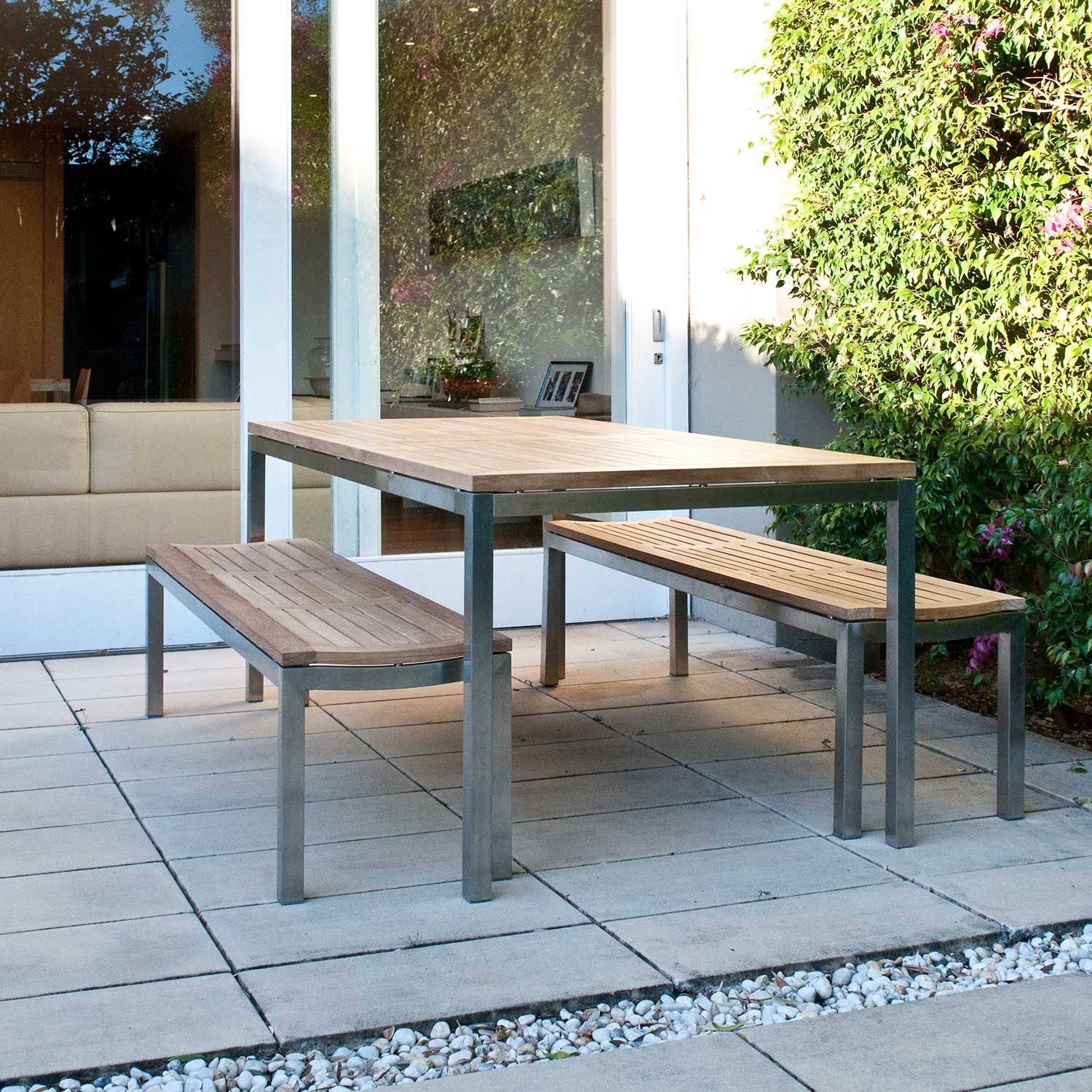 Abacus SS Backless Bench