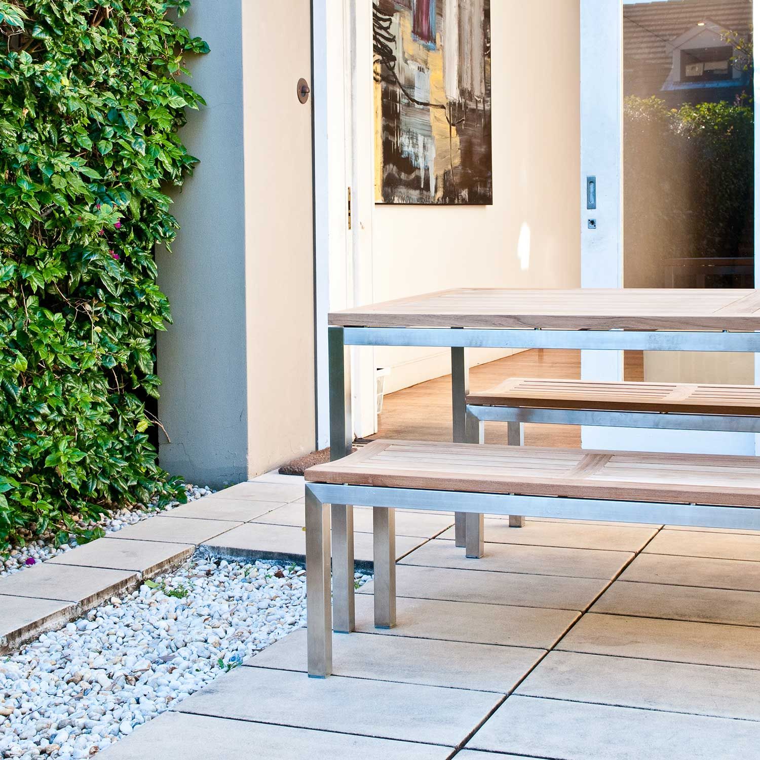Abacus SS Backless Bench