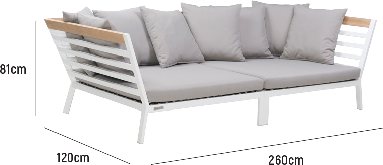 Abacus Alu Daybed