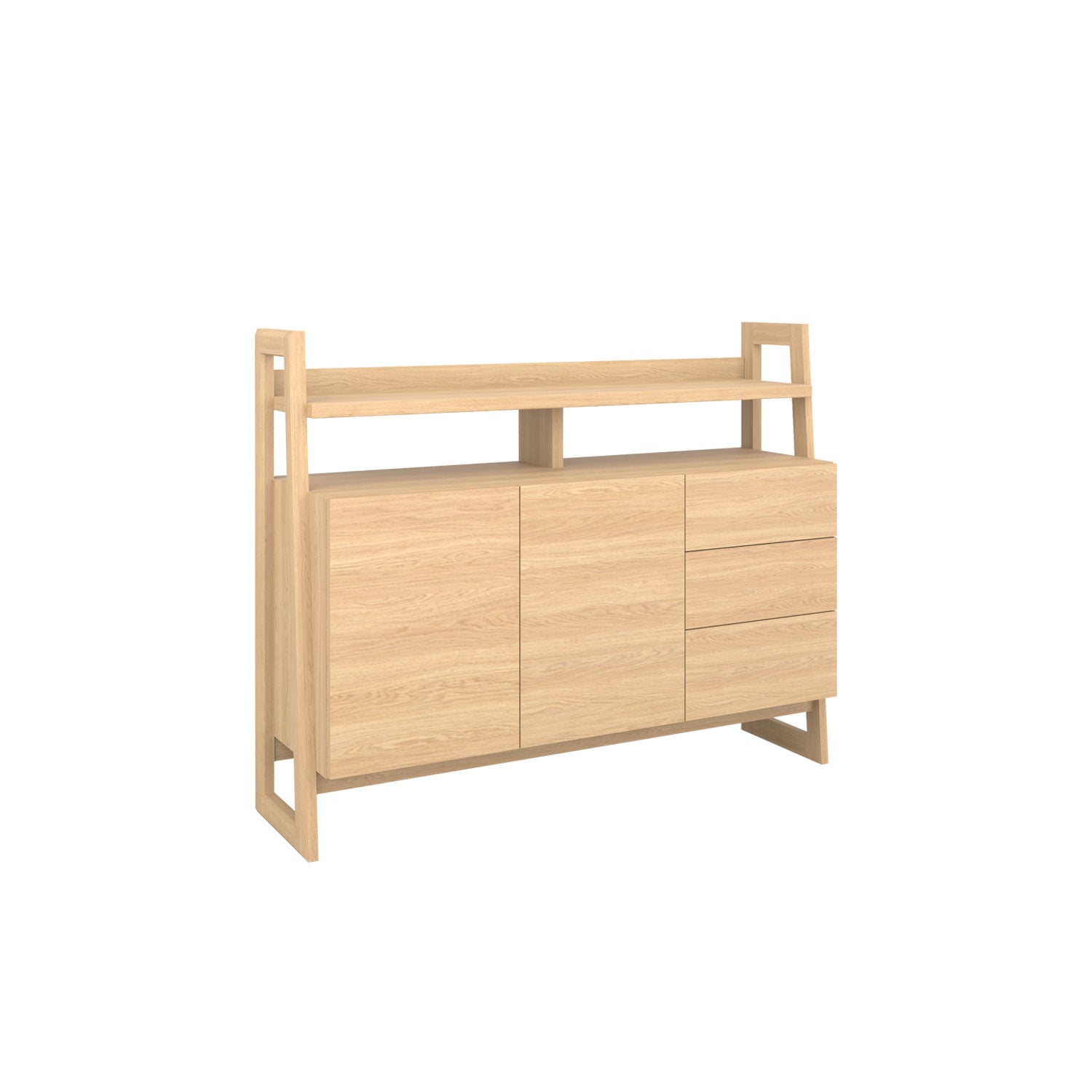 Alto Buffet 140 Oak - Oak Veneer