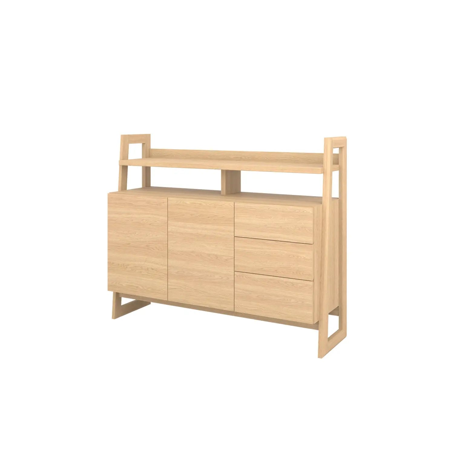 Alto Buffet 140 Oak - Oak Veneer