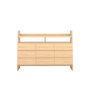 Alto 9 Drawer Dresser Oak - Oak Veneer