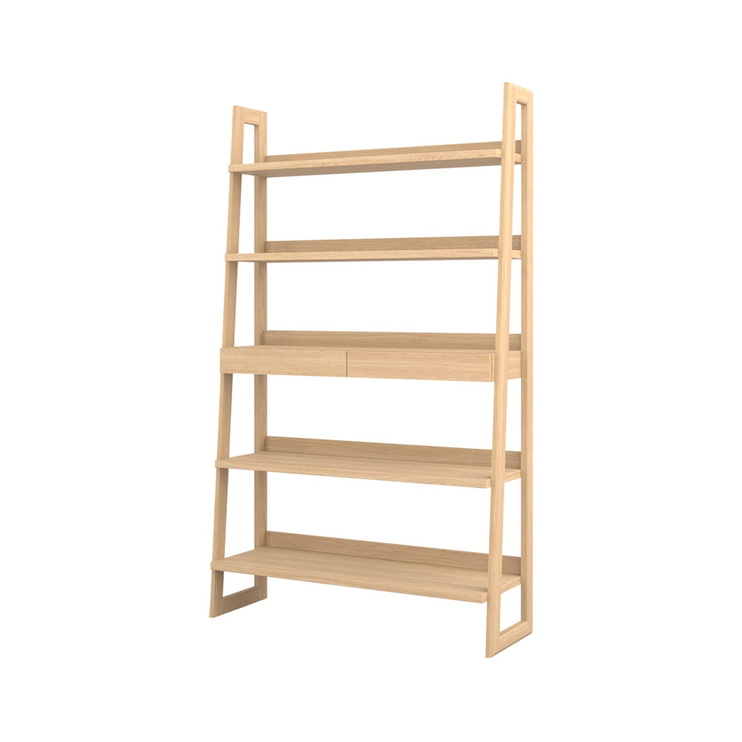Alto Bookcase Oak - W120cm