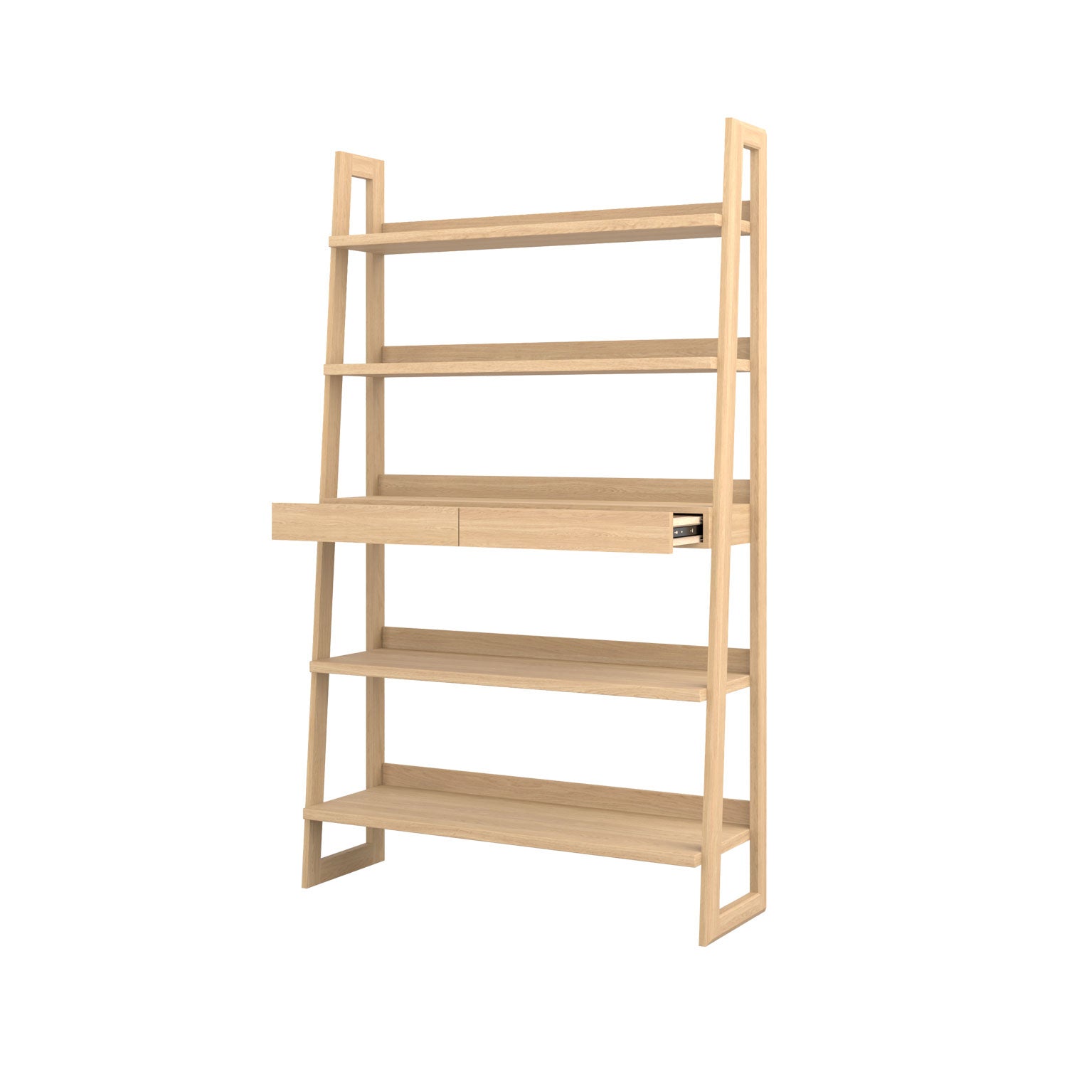 Alto Bookcase Oak - W120cm