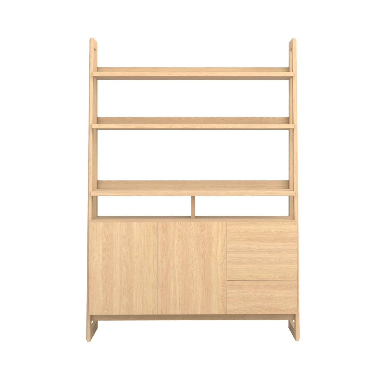 Alto Buffet Bookcase 140 Oak