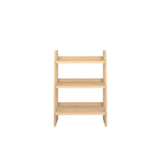 Alto Low Bookcase Oak - W80cm