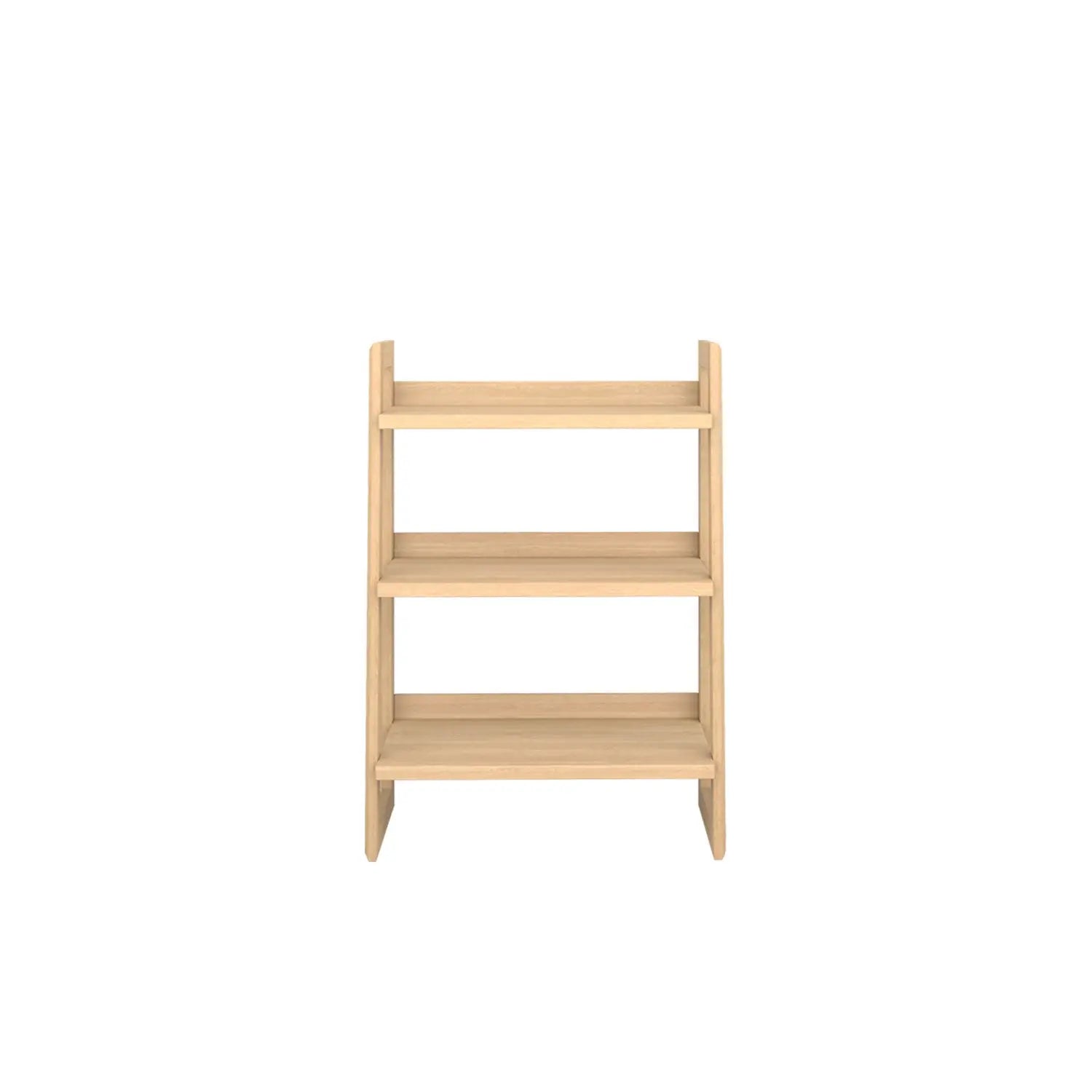 Alto Low Bookcase Oak - W80cm