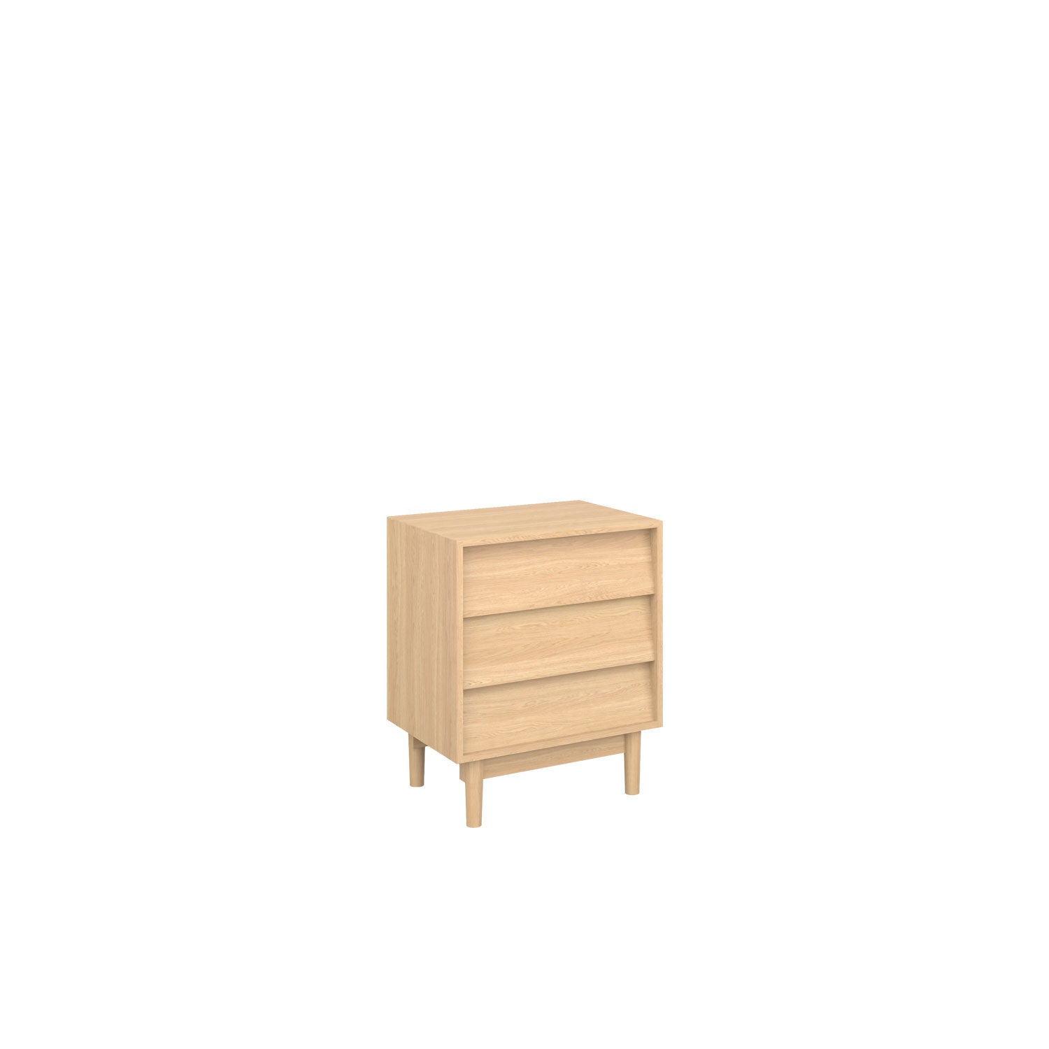 Alvar Bedside Oak