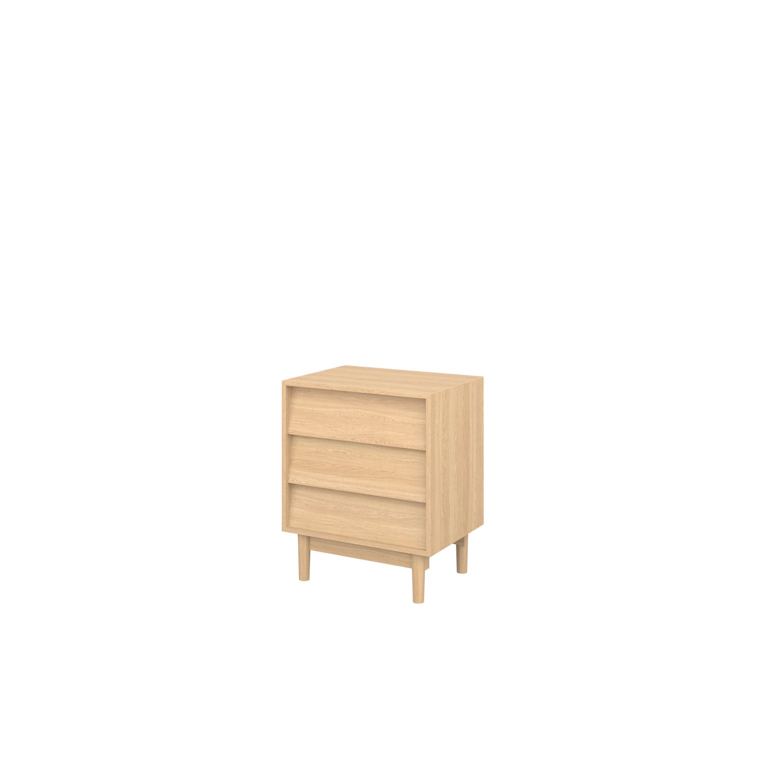 Alvar Bedside Oak
