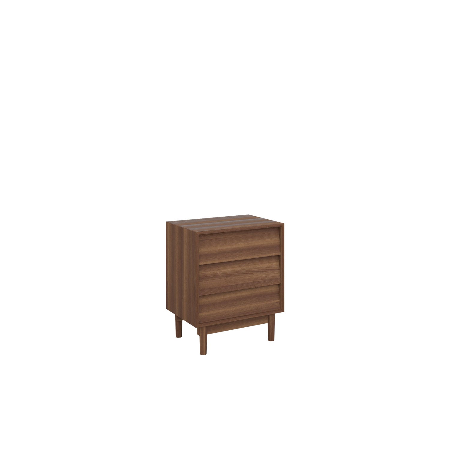 Alvar Bedside Walnut