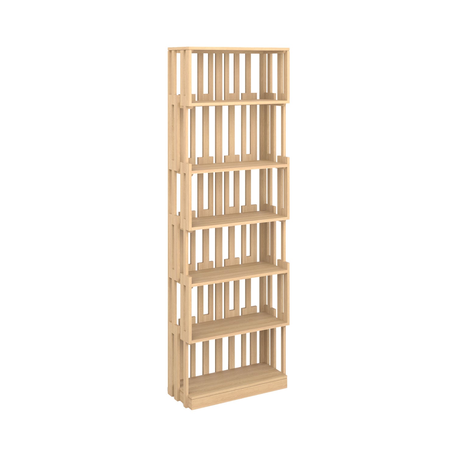 Anca Bookcase Oak - W70cm