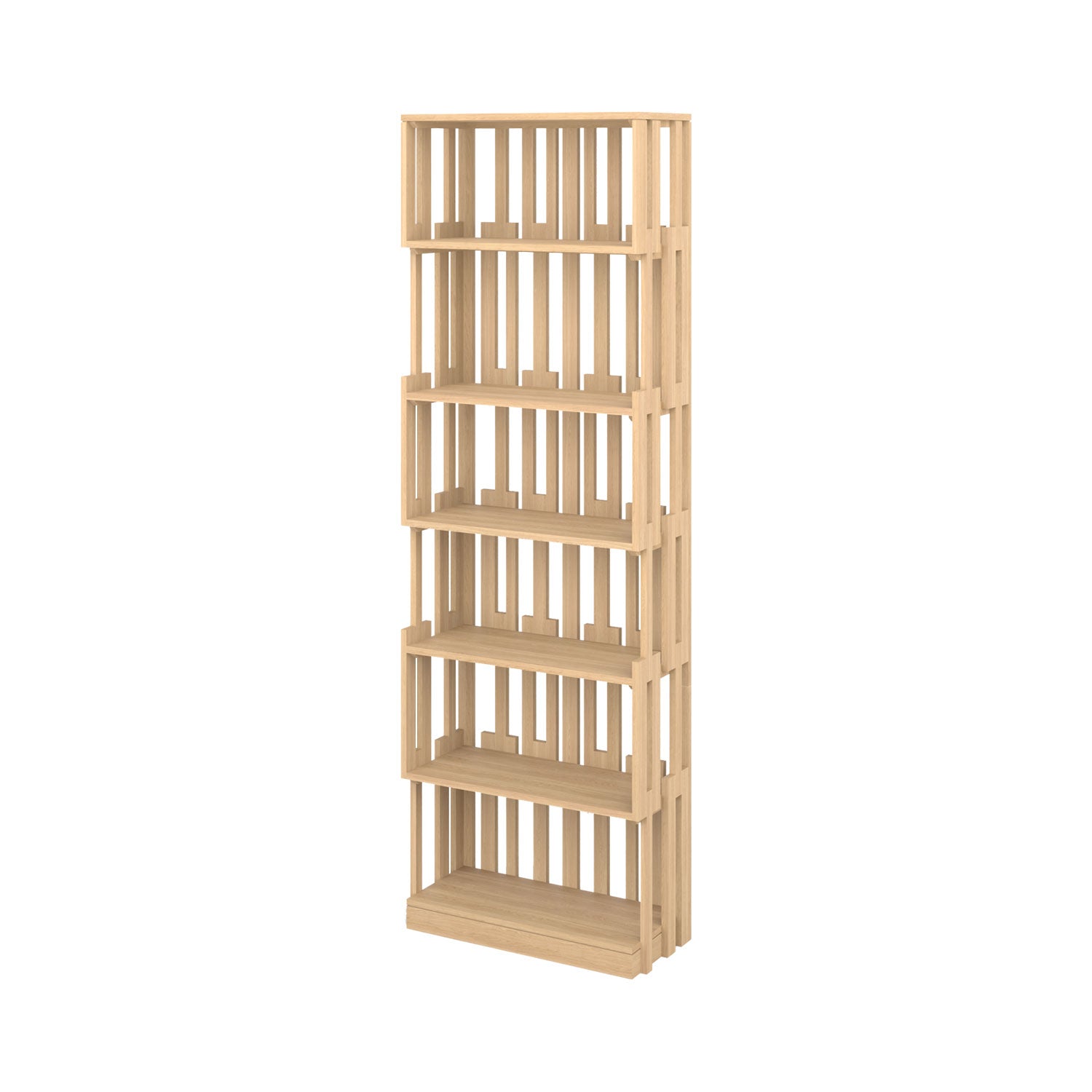 Anca Bookcase Oak - W70cm