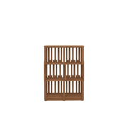 Anca Low Bookcase Teak - W70cm