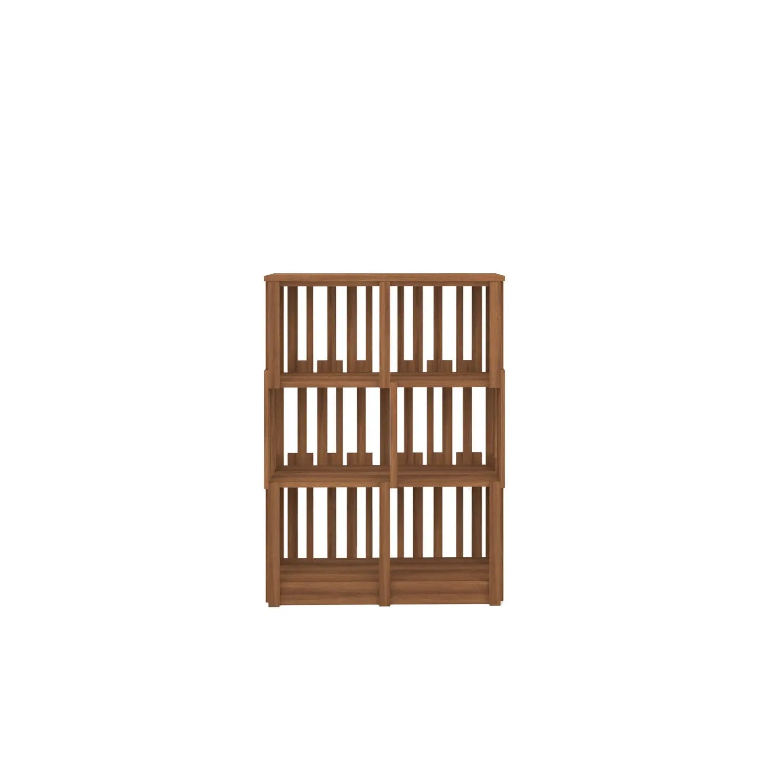 Anca Low Bookcase Teak - W70cm