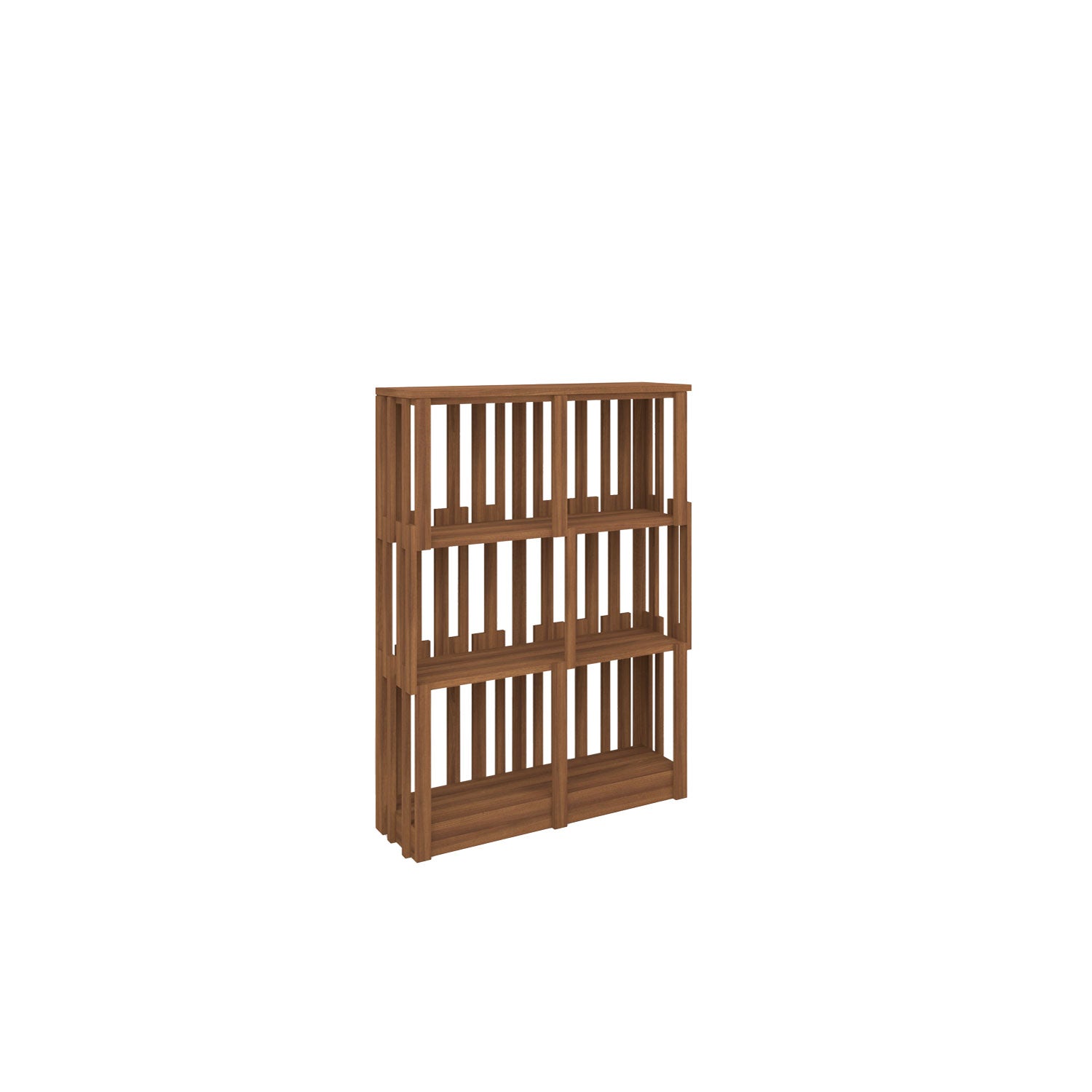 Anca Low Bookcase Teak - W70cm