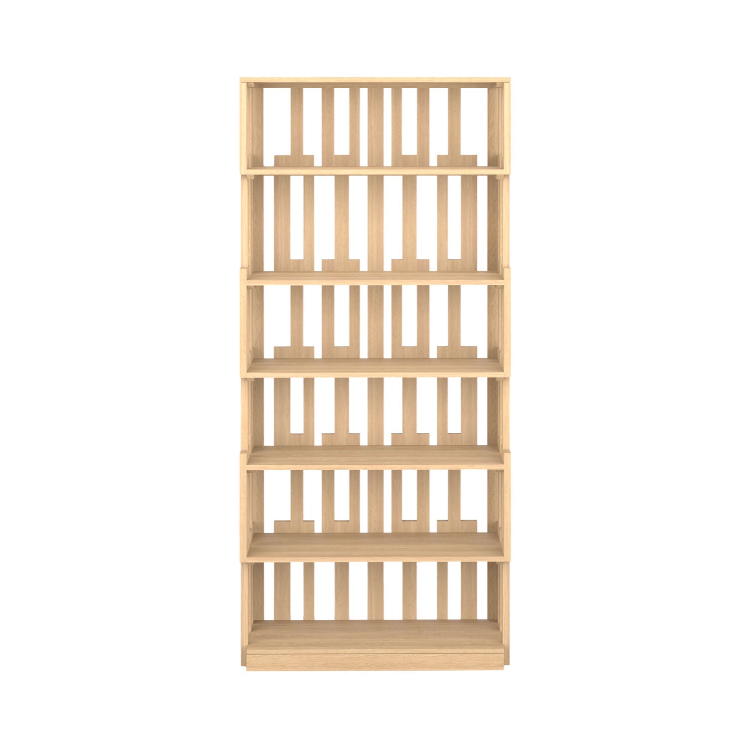 Anca Bookcase Oak - W90cm