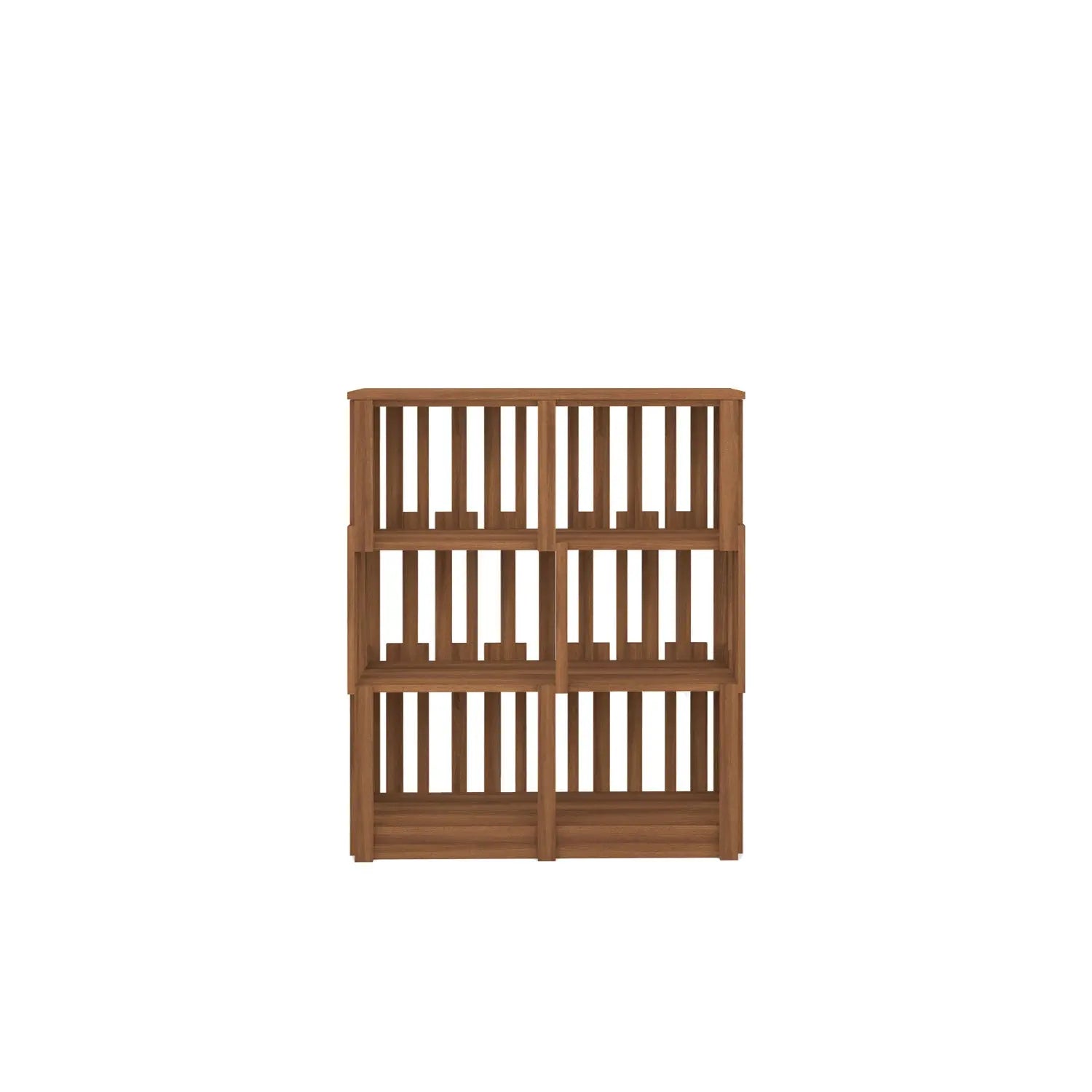Anca Low Bookcase Teak - W90cm