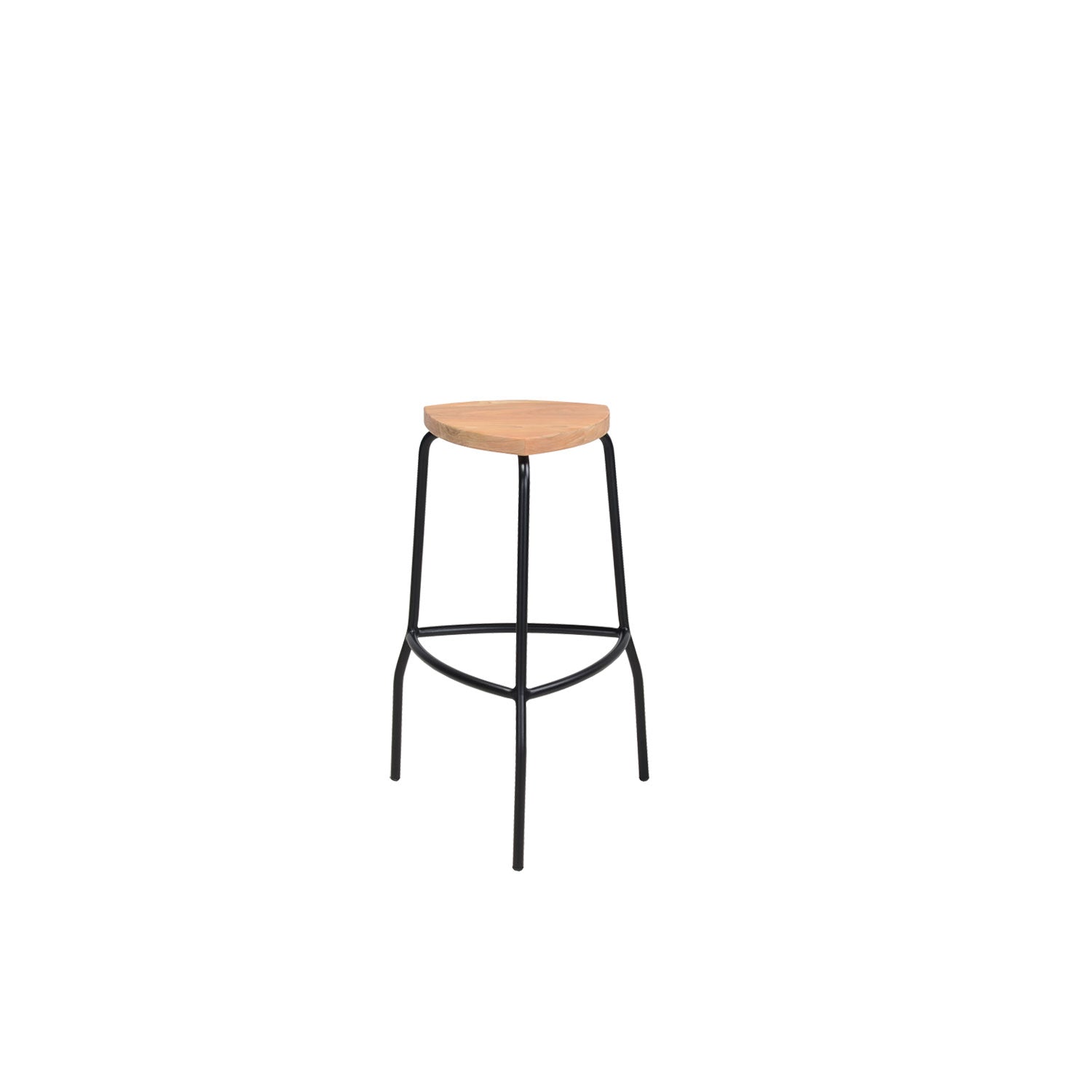Atl Alu Bar Stool Black