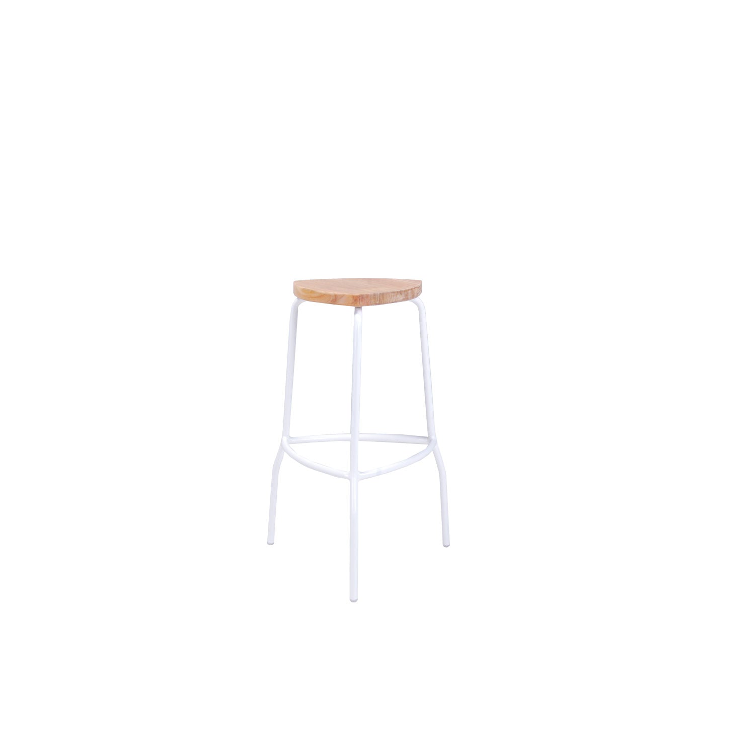 Atl Alu Bar Stool White