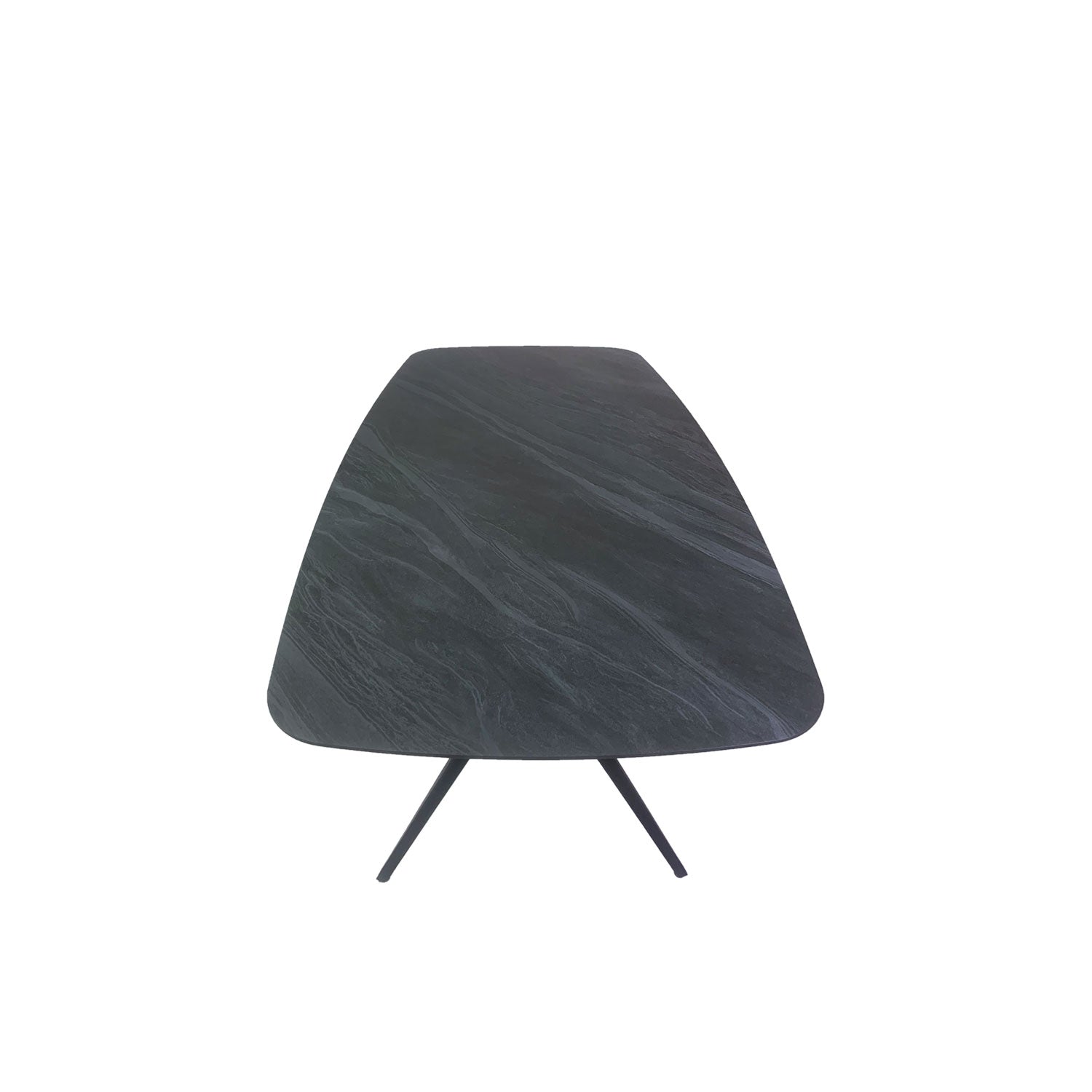 AX Stone Table Black - 180x100 - 6 Seater