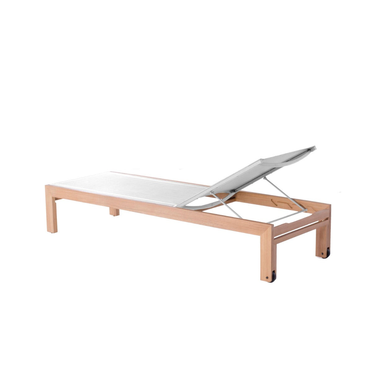Azure Sling Sunlounger White
