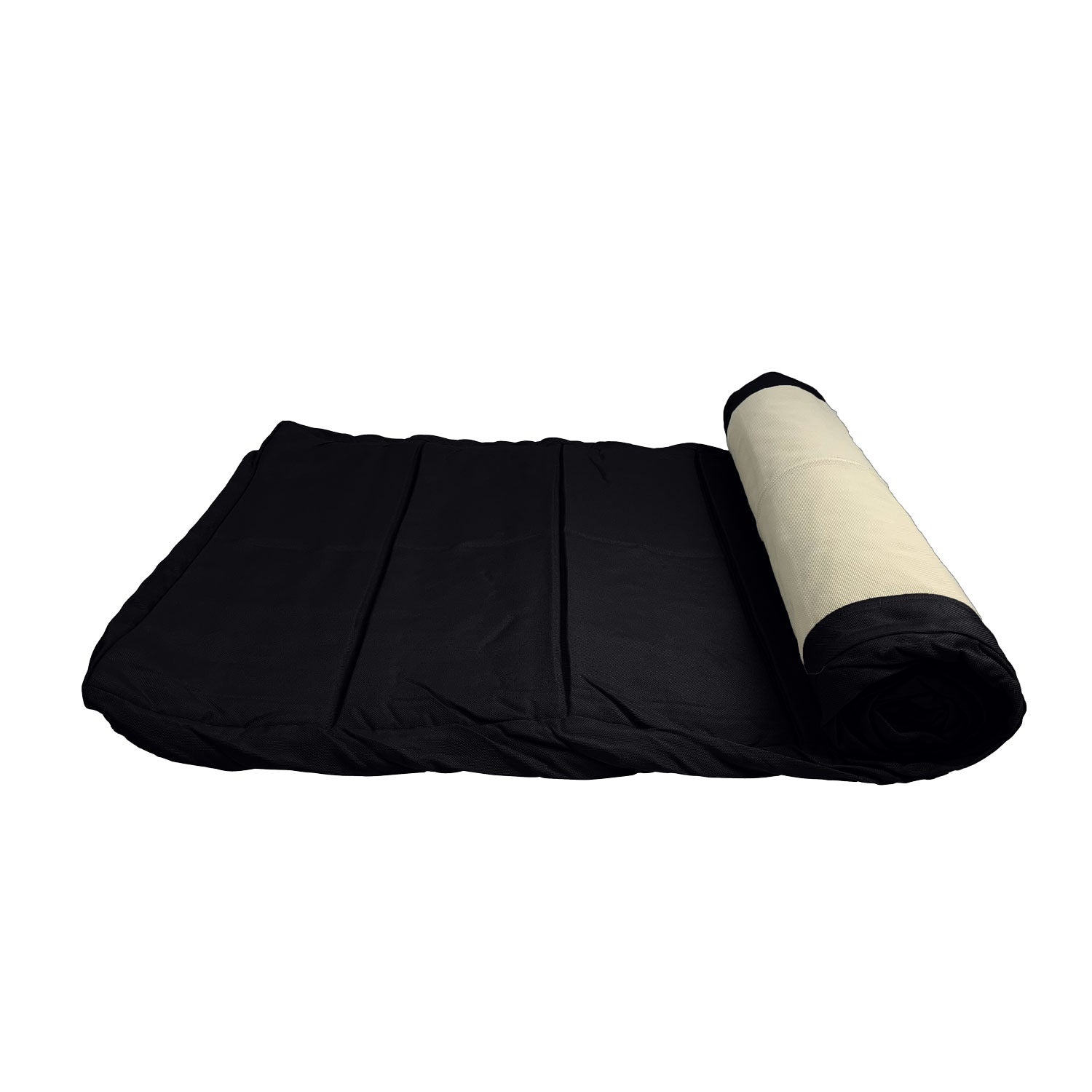 Azure Sun Lounger Cushion Cover Replacement - Olefin Black