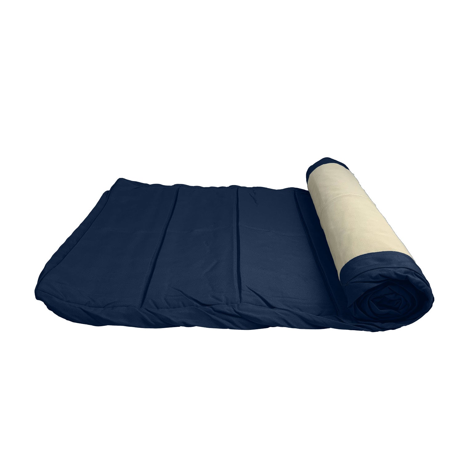 Azure Sun Lounger Cushion Cover Replacement - Sunbrella Navy