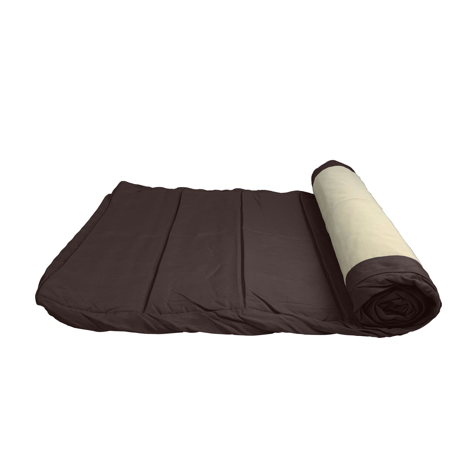 Azure Sun Lounger Cushion Cover Replacement - Sunbrella Walnut
