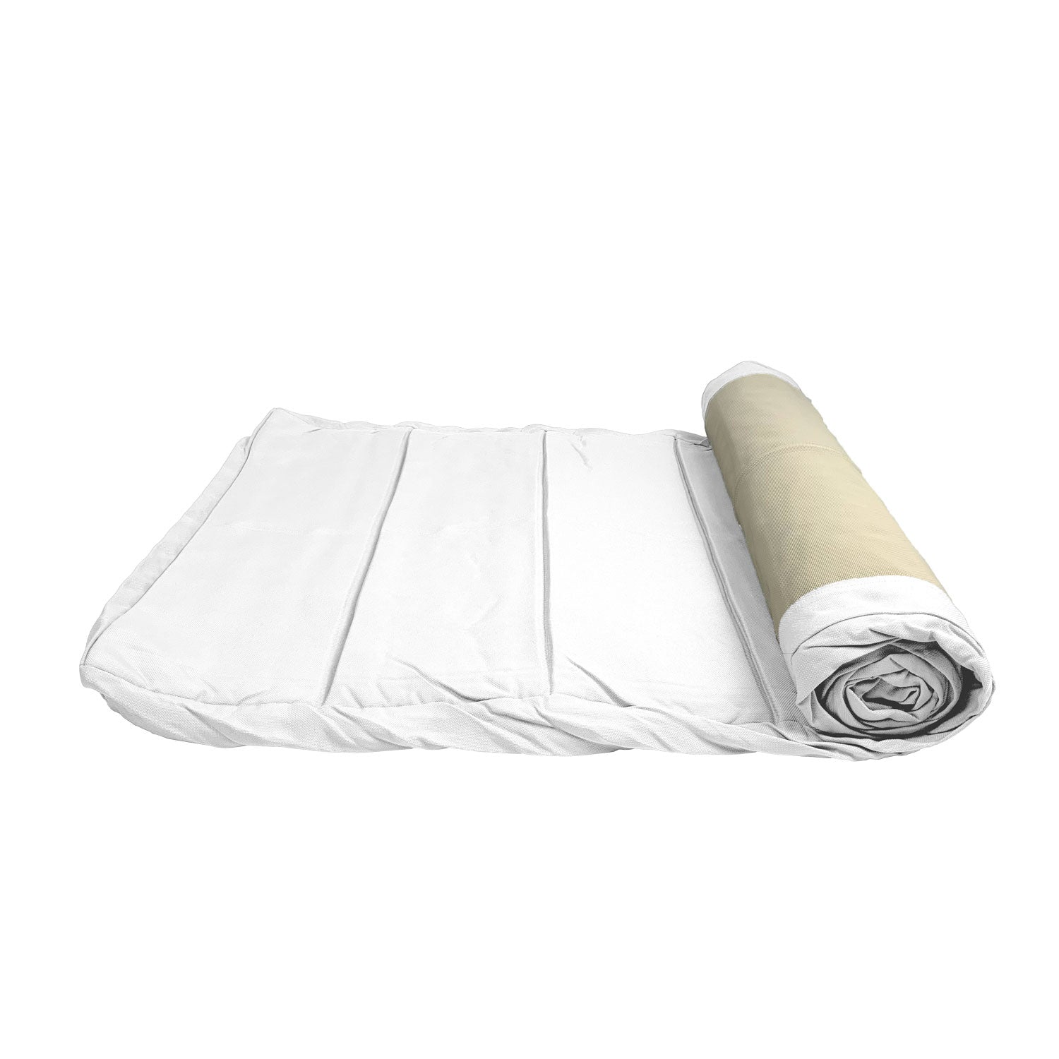 Azure Sun Lounger Cushion Cover Replacement - Sunbrella White