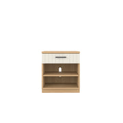 Booker 1 Drawer Bedside Oak