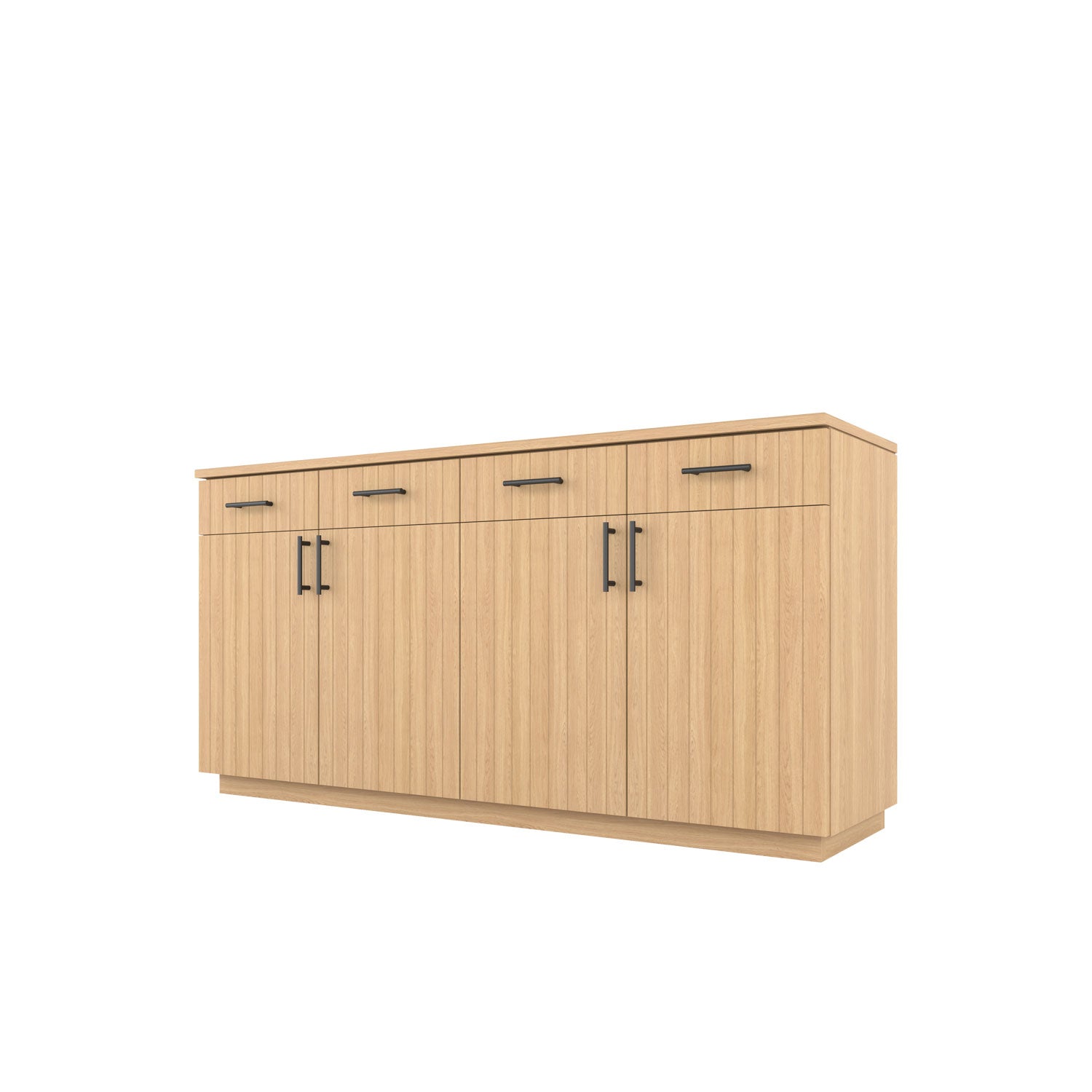 Booker Buffet 180 - Oak/Oak / Solid Oak