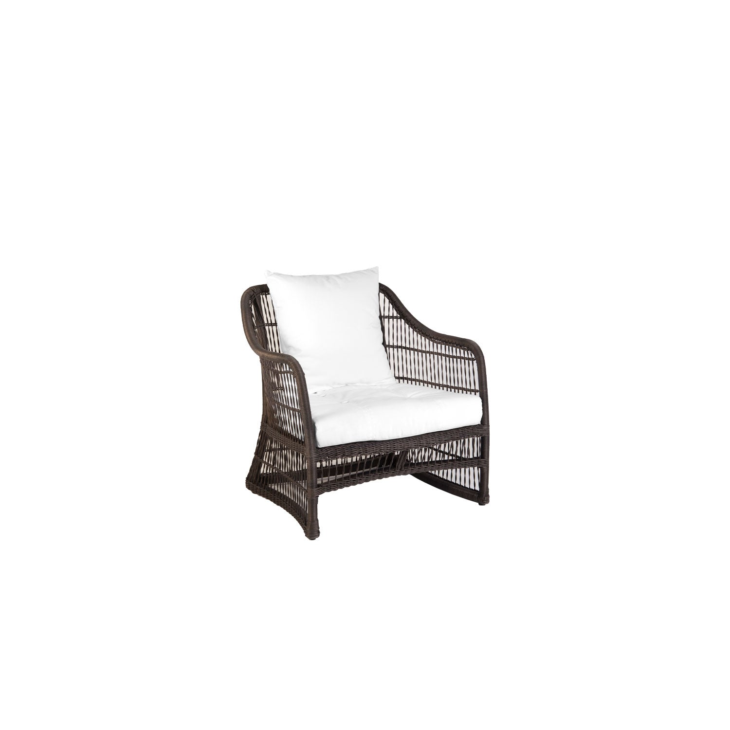 Elan PR3 Outdoor Deep Seater - Sunbrella White