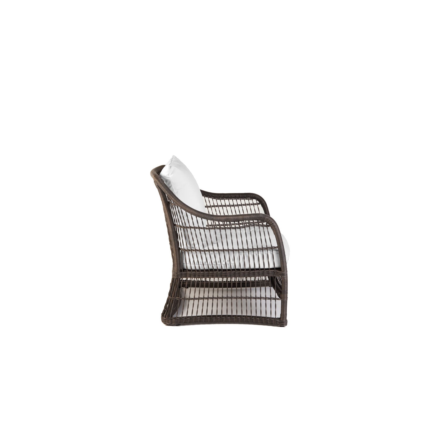 Elan PR3 Outdoor Deep Seater - Sunbrella White