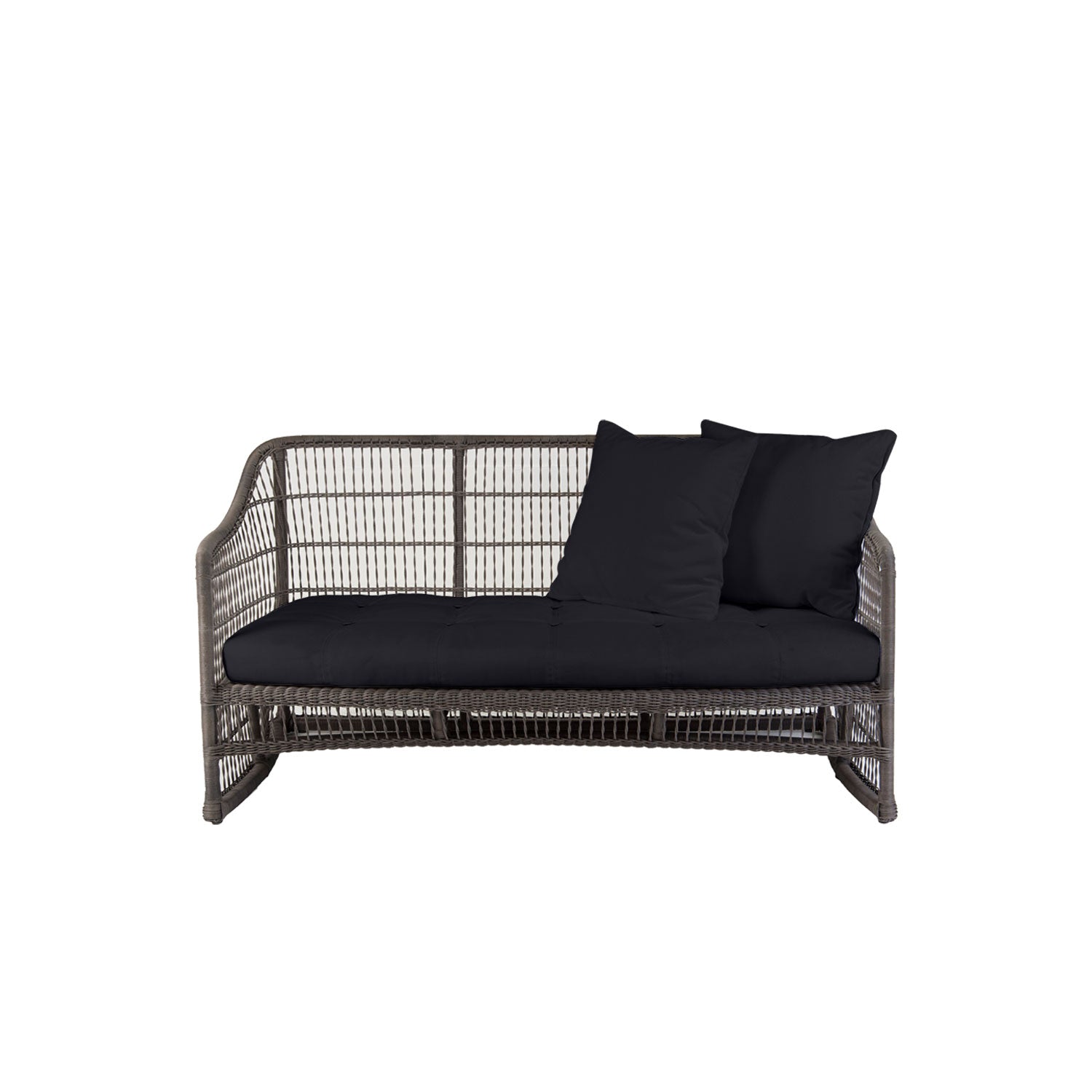 Elan PR3 Outdoor Sofa - Olefin Black