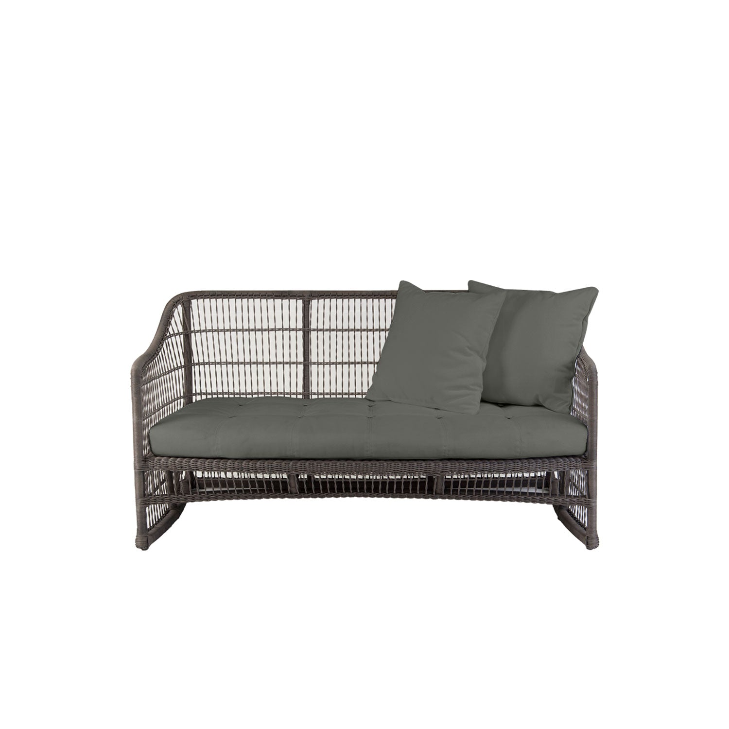 Elan PR3 Outdoor Sofa - Olefin Charcoal