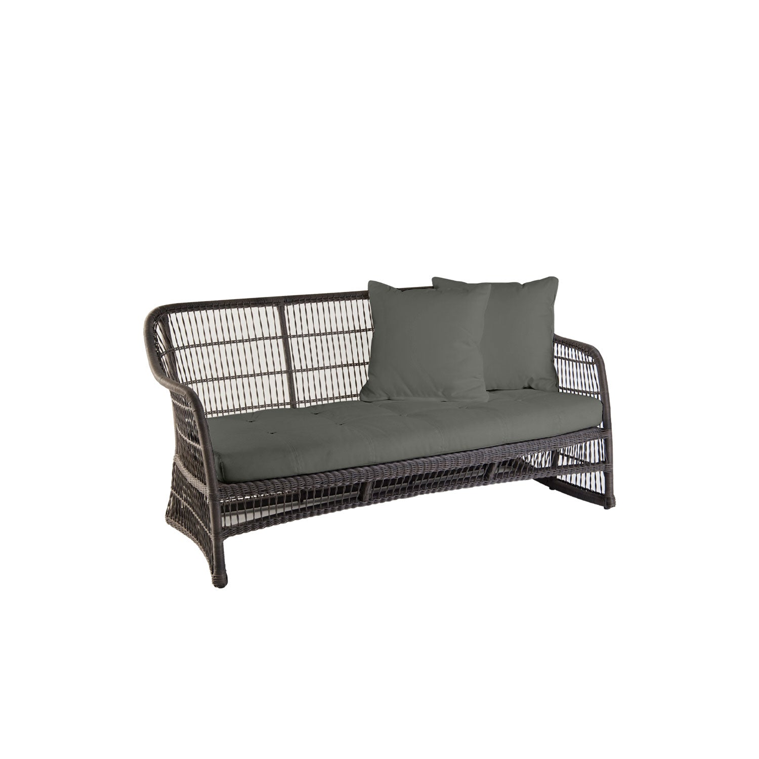 Elan PR3 Outdoor Sofa - Olefin Charcoal