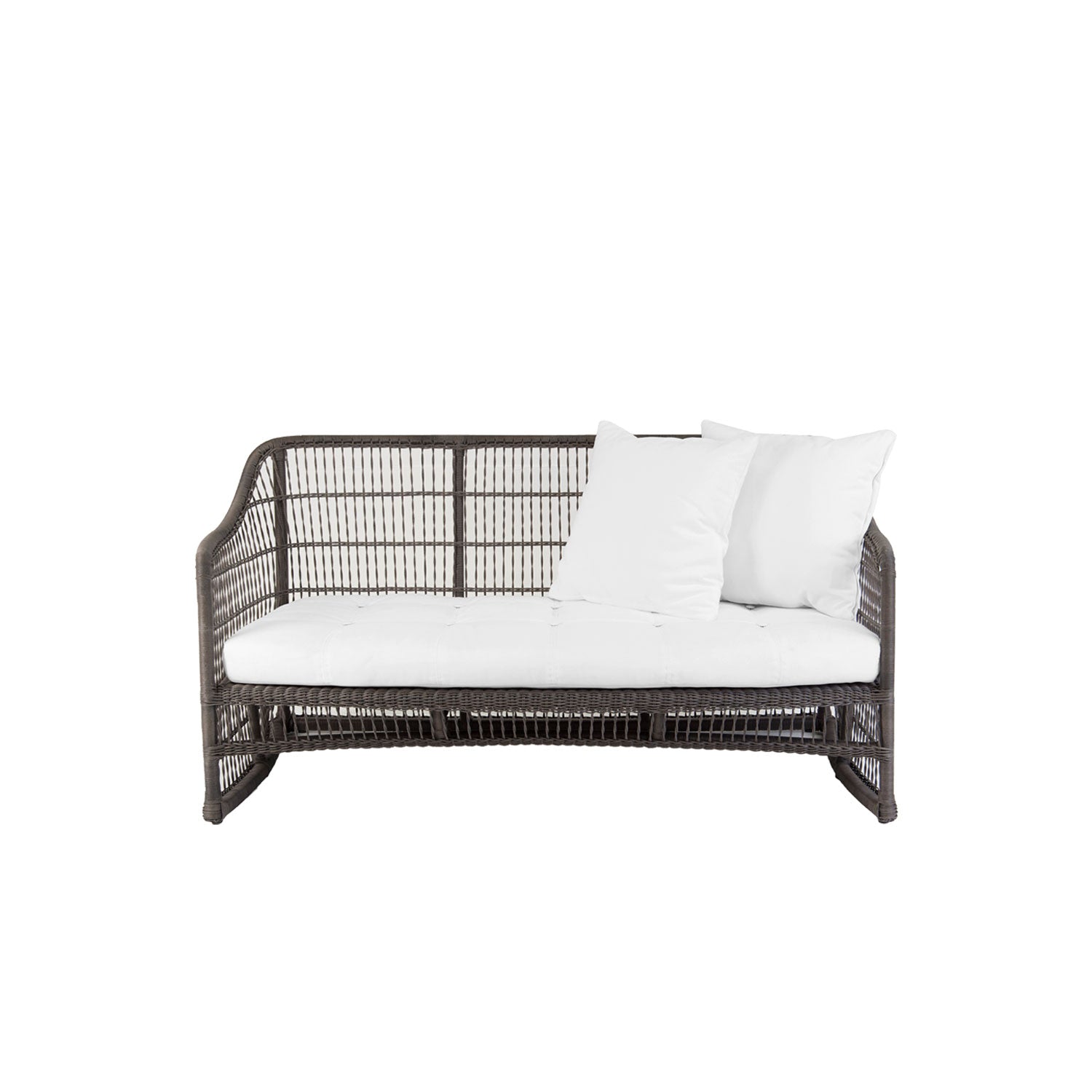 Elan PR3 Outdoor Sofa - Olefin White