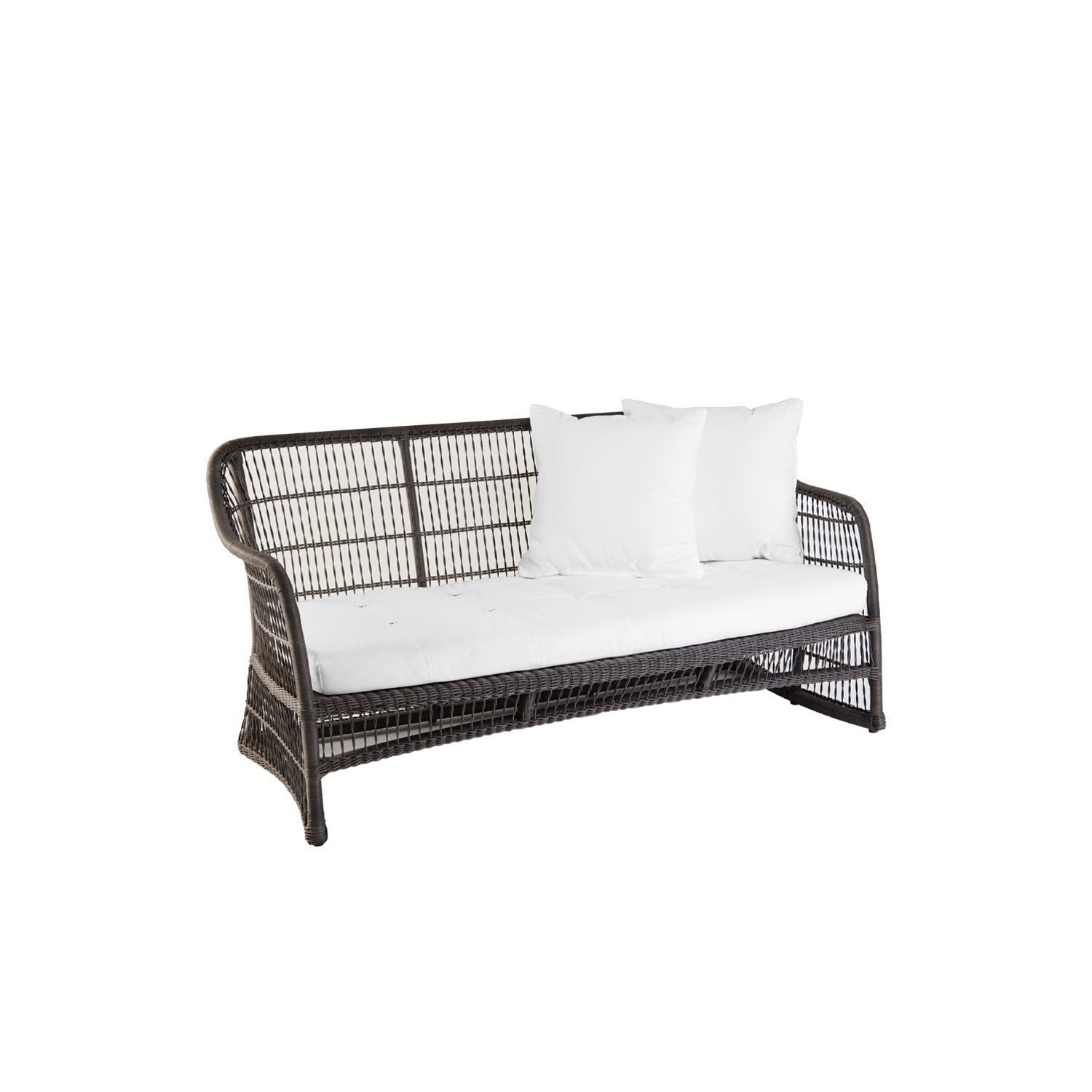Elan PR3 Outdoor Sofa - Sunbrella White
