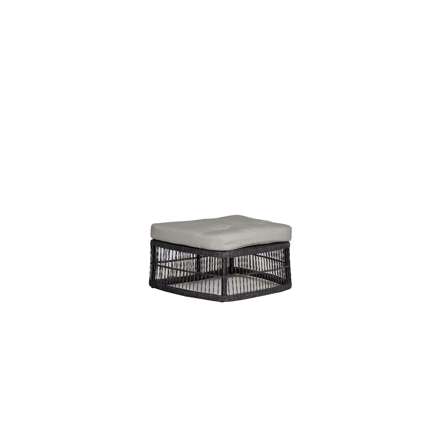 Elan PR3 Outdoor Ottoman - Olefin Grey