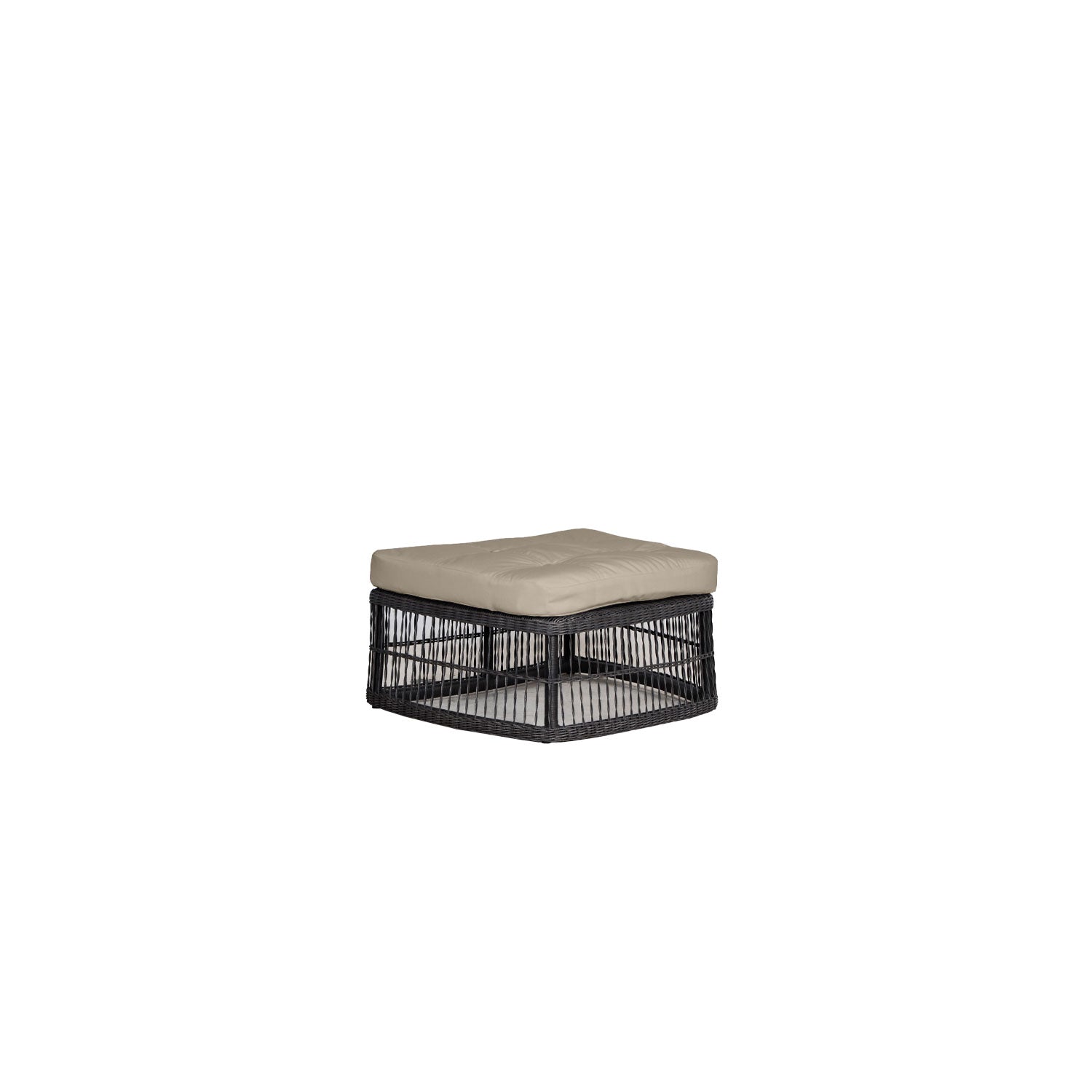 Elan PR3 Outdoor Ottoman - Olefin Taupe