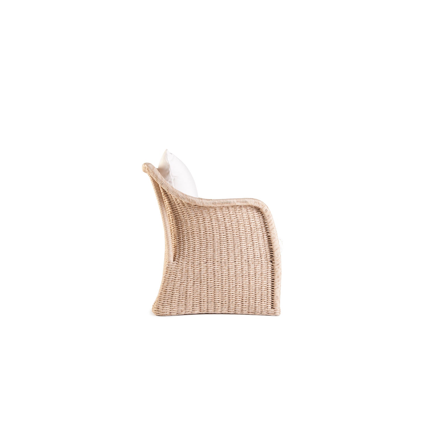 Elan PT1 Outdoor Deep Seater - Olefin White