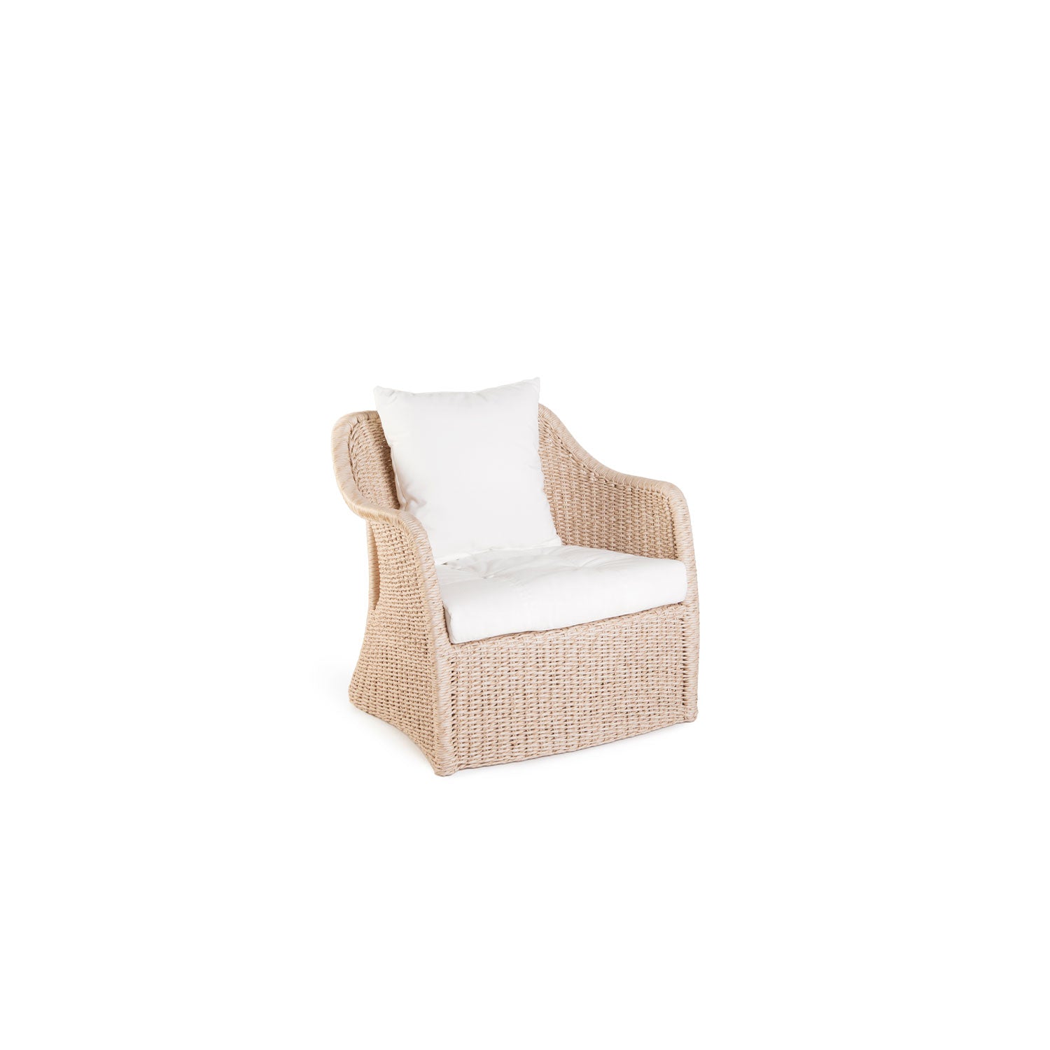 Elan PT1 Outdoor Deep Seater - Sunbrella White