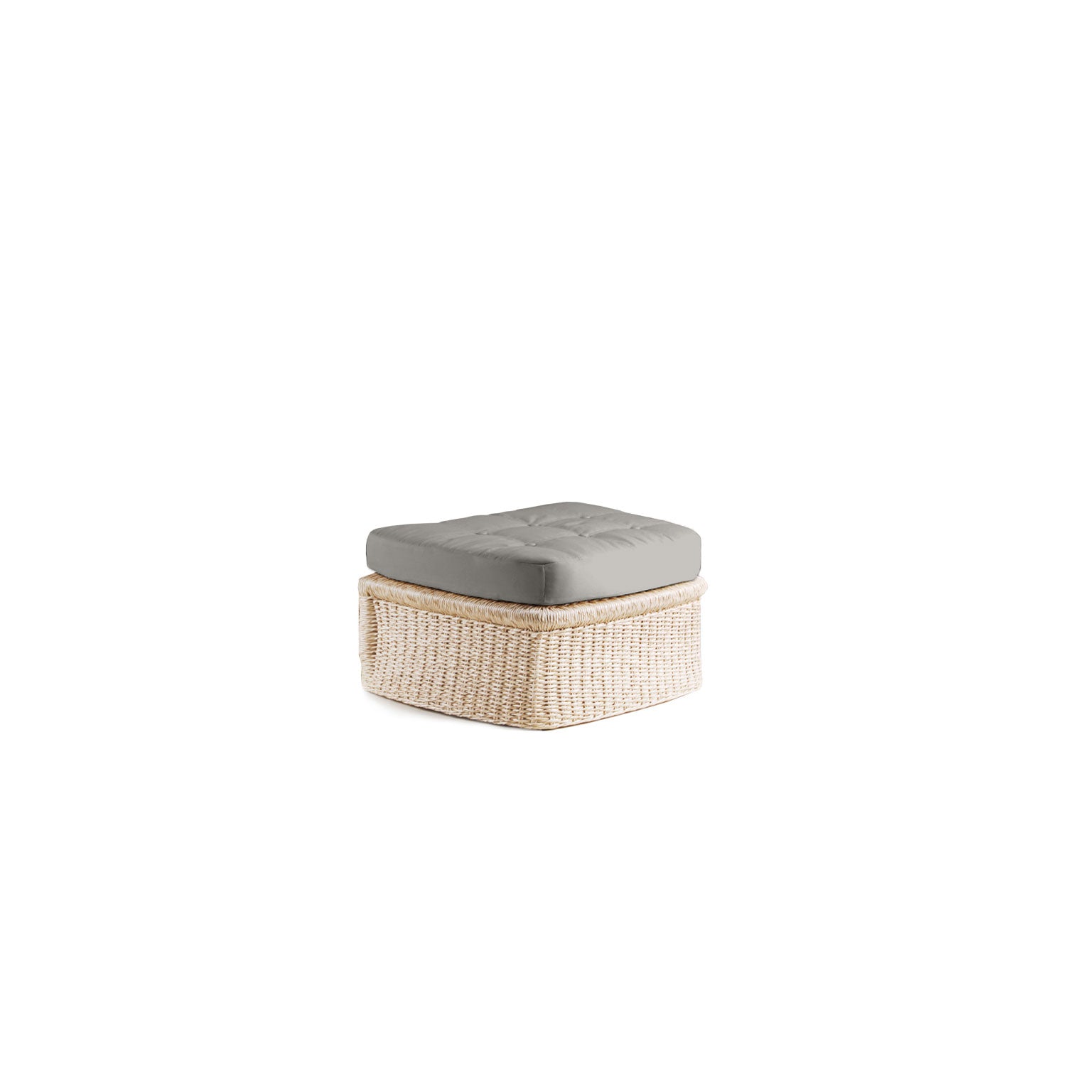 Elan PT1 Outdoor Ottoman - Olefin Grey