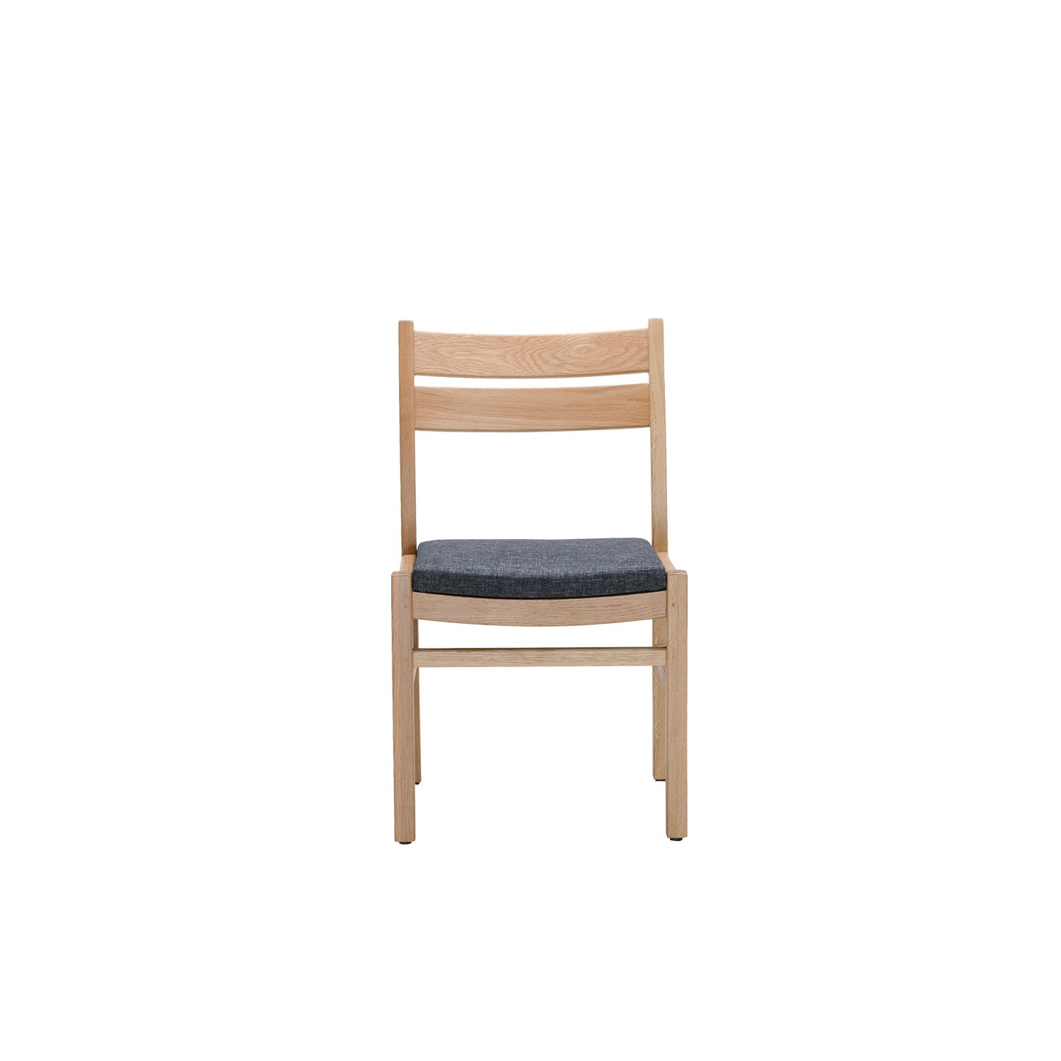 Elke Dining Chair - Oak / Karl Dark Grey