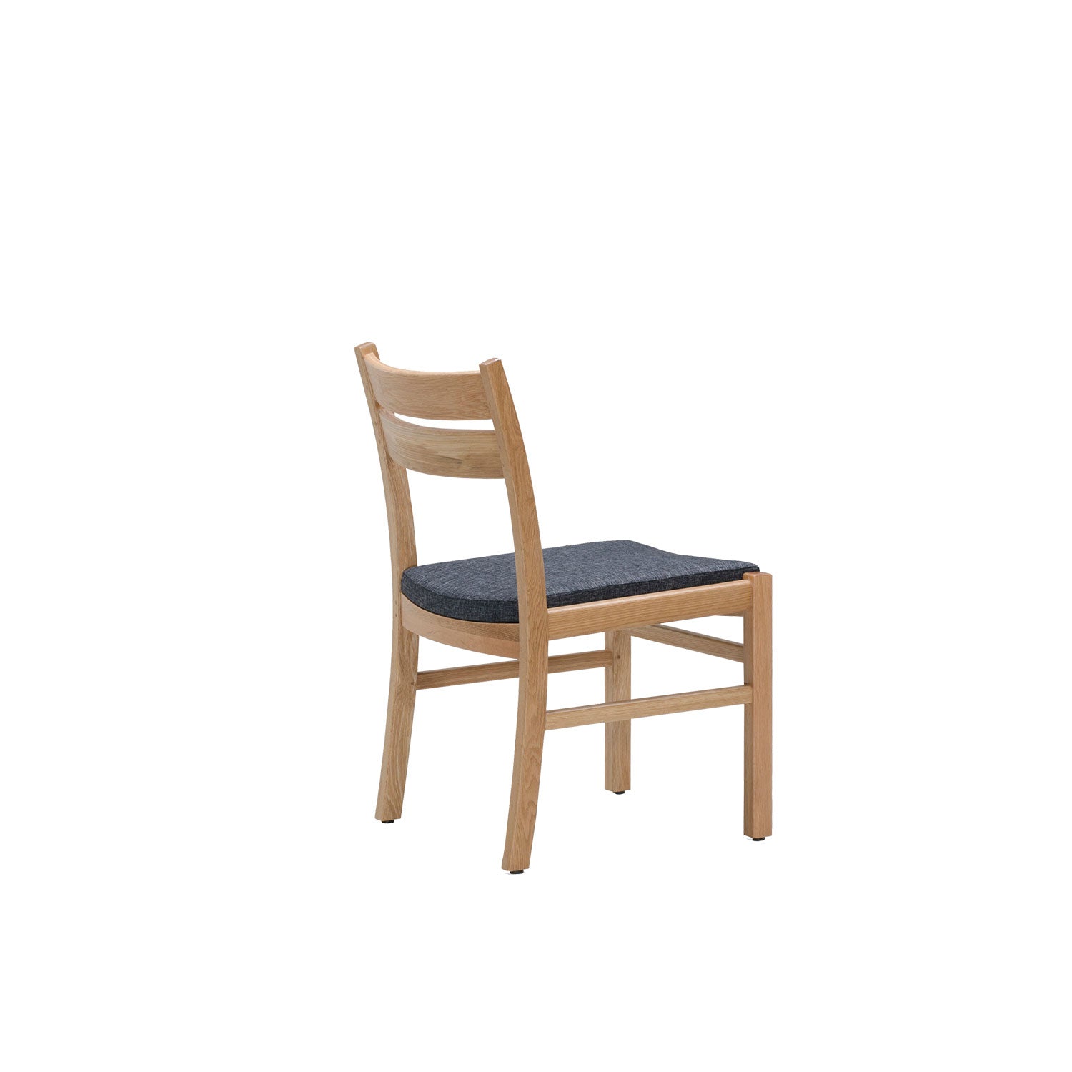 Elke Dining Chair - Oak / Karl Dark Grey