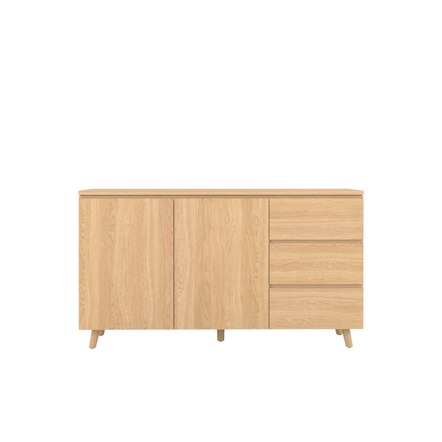 Fritz Buffet 160 Oak - Oak/Oak / Oak Veneer