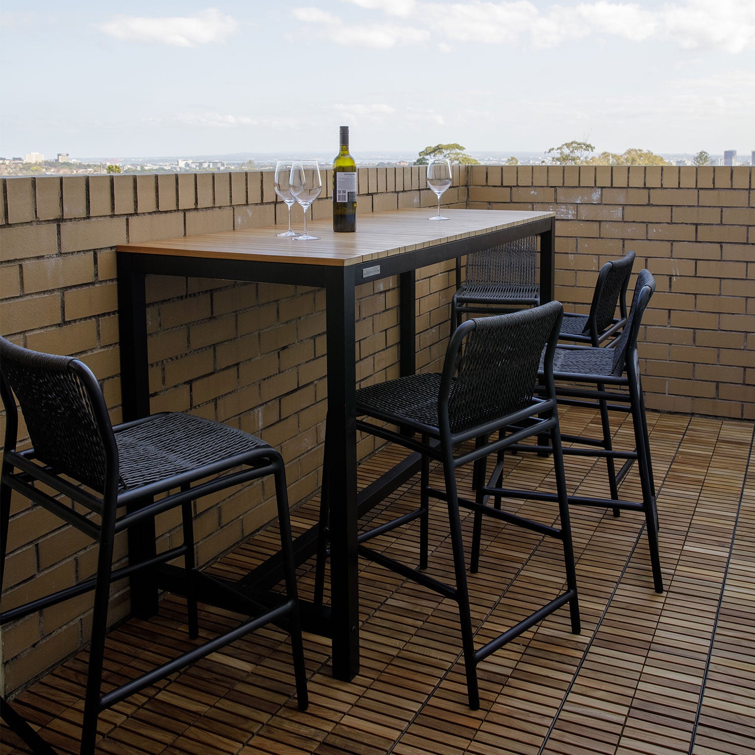Fynn Bar Chair Black PT3