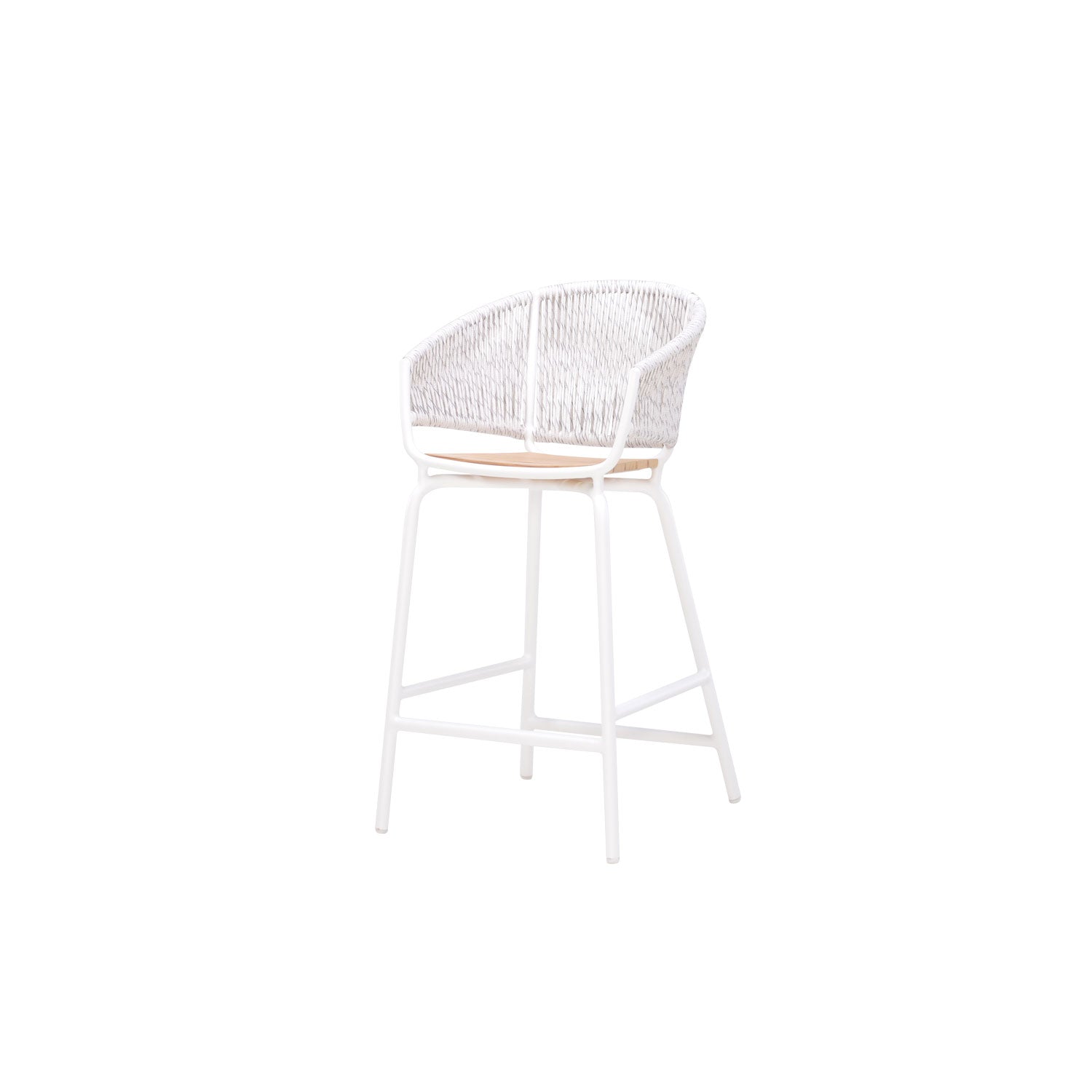 Ike Bar Chair White PT4